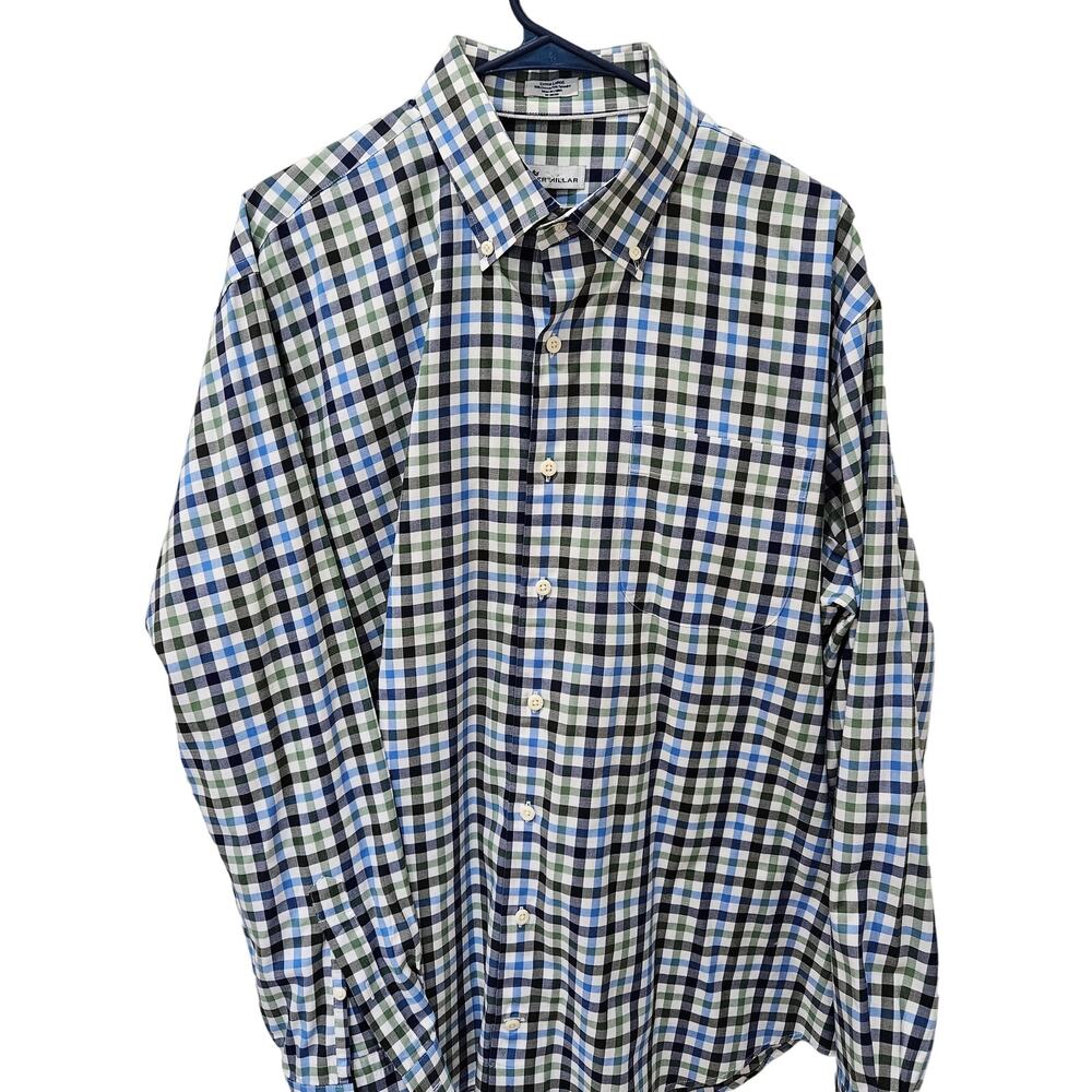 Men's Peter Millar Long Sleeve Dress Shirt XL